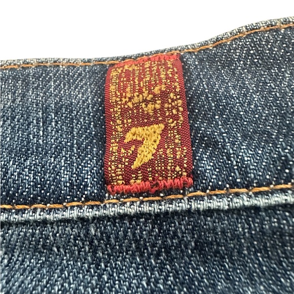 7 For All Mankind Original Blue Boot Cut Jeans -Size 29 - Picture 10 of 16